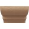 Ekena Millwork 6in. W x 4in. H x 28in. L Ridgewood Woodgrain TimberThane Rafter Tail, Primed Tan RFTUR06X04X28RIDRCPR - alternate 5